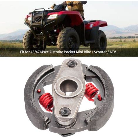 Embrayage de vélo de poche ATV robuste adapté pour 2 temps 43cc 47cc 49cc Mini Moto Quad 4 roues Dirt - (1/4)