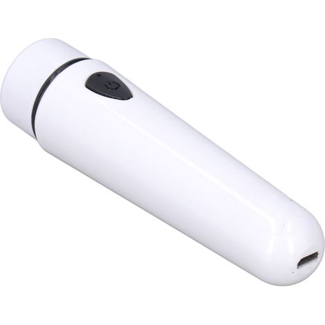 Mini rasoir électrique rechargeable USB blanc, batterie lithium intégrée, portable pour homme et femme, tondeuse de voyage sans fil (1/5)