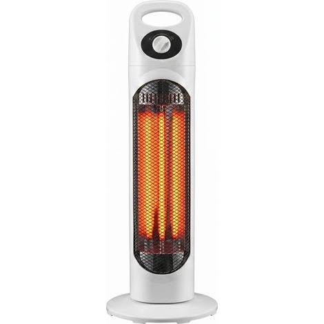 Calefactor eléctrico portátil para interiores con protección contra sobrecalentamiento y vuelco. (1/4)