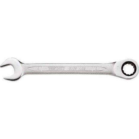 Llaves combinadas plana con carraca                 Tamaño 13 mm D1 25.0 mm D2 27.3 mm L 164 mm (1/2)