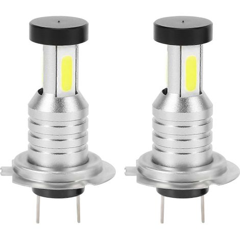 Kit de 2 ampoules LED H7 pour phares, feux de route/croisement, 100 W, 30 000 lm, blanc 6 000 K (1/5)