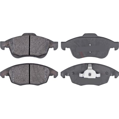 KIT PASTIGLIE FRENO ANTERIORI compatibile con PEUGEOT PARTNER PIANALE PIATTO /TELAIO / PASTIGLIE FRENANTI AUTO OEM 37598, / SOSTITUZIONE DIRETTA / BASSA POLVERE / SILENZIOSO