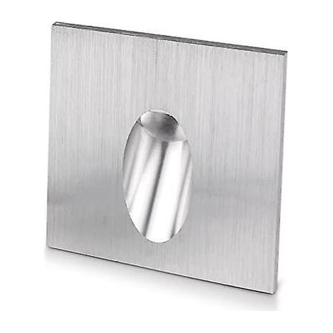 Spot Encastrable - 8 x 8 x 4.5 Cm - Aluminium - Trou D'ouverture 4.8 X 5.6 Cm - Éclairage Intérieur Et Extérieur - 1 Pièce (1/5)