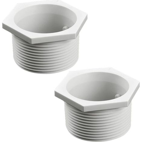 650000 Lot de 2 raccords muraux universels (UWF) de rechange pour nettoyeur de piscine automatique Po.laris 180 280 Tank Trax 360 380 3900 Sport et 480 Pro