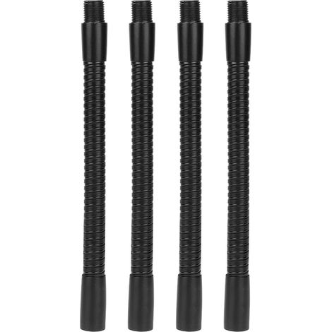 4 Tuyaux de Lampe à Col de Cygne en Aluminium, Calibre 10mm, Flexibles, Accessoires d'Éclairage pour Lampe de Bureau, 15cm (1/5)