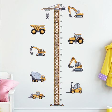 Stickers Muraux Enfants, Sticker Mural Enfant, 20-200cm Toise Murale Enfant (1/5)