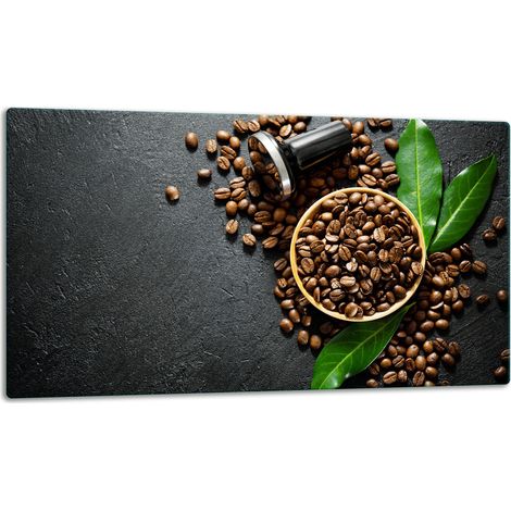 Glasschneidebrett 52x30 Kaffee (1/5)
