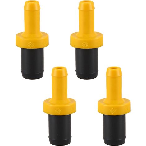 4X 17130-PWA-003 Soupape de sortie du collecteur d'admission en plastique pour Honda 2005-2017 (1/5)