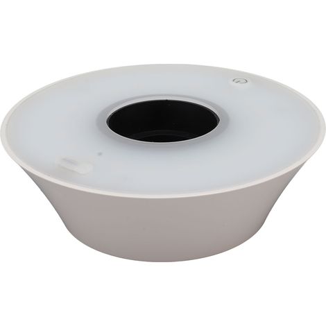 Lampe de table LED sans fil innovante avec câble USB pour bouteilles de vin, idéale pour les hôtels, restaurants et bars, blanche (1/5)