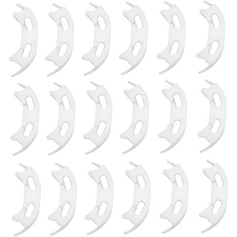 100 Pièces Clips de Fixation pour Plantes Attaches Réutilisables pour Tiges de Support de Ajustable Outils de Jardinage pour Courbes des Branches (1/5)