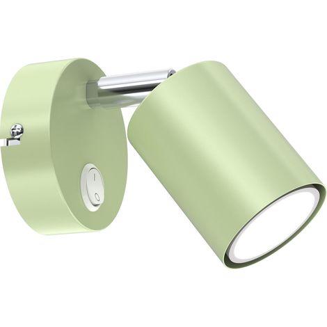 Applique enfant verte avec interrupteur Fun GU10 Luminex