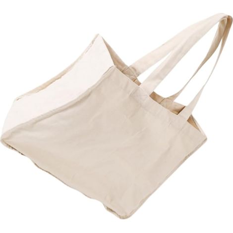 sac à provisions réutilisable en coton avec double anse Sac (1/5)