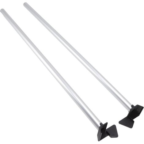 [Kit de descente de gouttière de serre] + [Tube PVC-Aluminium] + [82cm] + [Drainage facile et durable] (1/4)