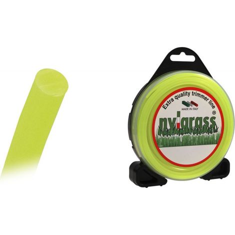 Runder Nylon-Faden Ø 2 mm für Freischneider (Blister)