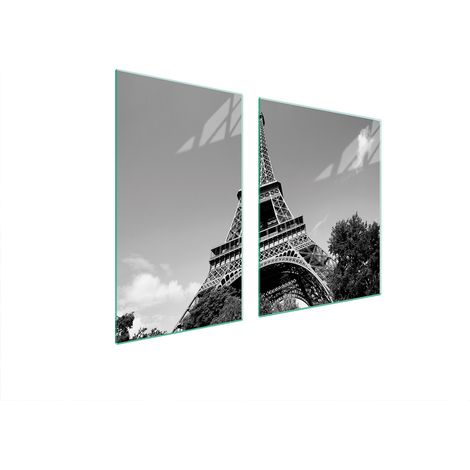 Glasplatte und Schneidebrett 100x52 PARIS (1/5)
