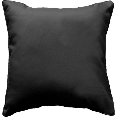 Coussin Déco "Essentiel" 40x40cm Noir (1/4)