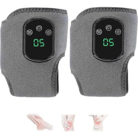 x 2025 Appareil de massage des pieds Emsense, sans fil, portable, triple fonction de massage, 3 modes de vibration, manchette