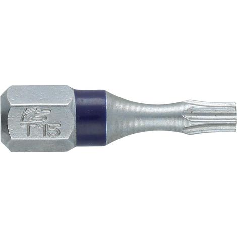 1/4" Embouts TX percé TORSIONpower, 25 mm, TB15 (1/2)