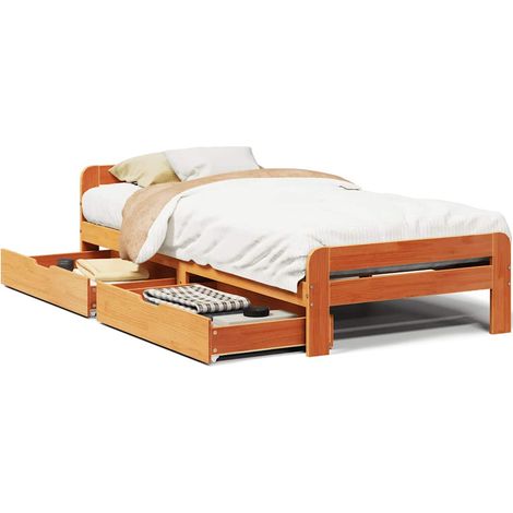 Maison Exclusive - Estructura de cama sin colchón madera maciza m (1/5)