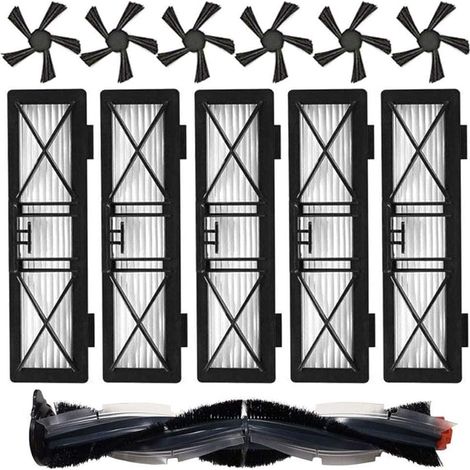 Accesorios FOREHILL para aspiradoras robóticas Neato Botvac Serie D D3 D5 D7 D75 D80 D85 de alto rendimiento: filtros, cepillos y repuestos (1/5)