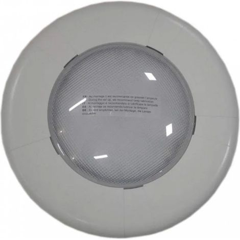 Faretto a led corto per nicchia in cemento bianco - Vitalia