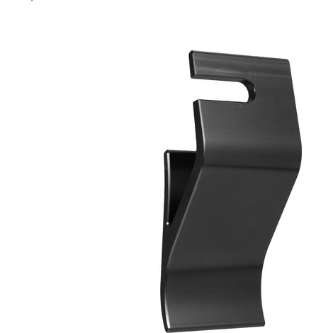 Levier de montage pneu moto en alliage aluminium noir 12cm - Outil démontage robuste et ergonomique pour jantes, idéal atelier (1/3)