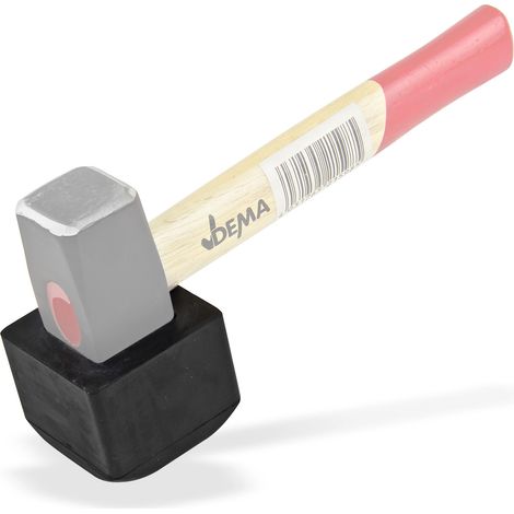 Ersatzgummi Ersatz-Gummiaufsatz für 1250 g Pflasterhammer Fäustel Gummihammer (1/2)