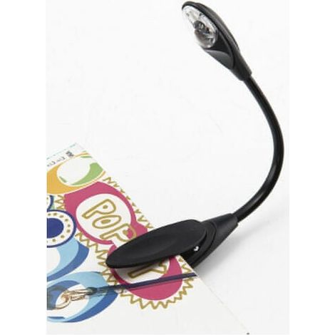 Lampe De Lecture Led - Rechargeable Usb - Bras Flexible En Metallique - Pince Pour Bureau Ou Lit - 1 Unite (1/5)