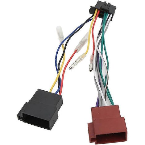 Faisceau de câblage radio ISO, connecteur ISO de remplacement sans couture pour autoradio Pioneer AVH-270BT et AVH-280BT. (1/5)