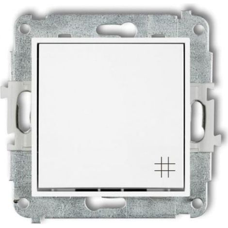 Mecanismo de conexión Icon Cross, blanco mate, 25IWP-6