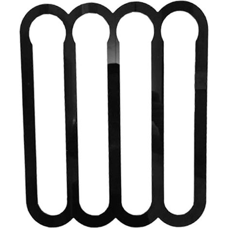 Schwarzer Kapselhalter aus Acryl, Tischständer für Kaffeekapseln, weißer Kapselhalter, Kaffeekapsel-Set (1/5)