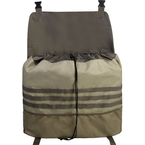 Borsa Portaruote Auto – Custodia in Tessuto Oxford 600D Resistente, con Chiusura a Cordino e Tasca a Rete – Design Funzionale 50x58x18 cm – Ideale per SUV, Camion e Camping (1/4)