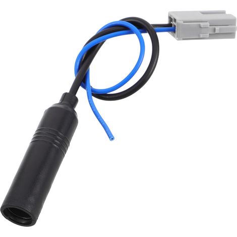 Adaptador de antena de plástico y goma de 3 piezas (1/2)
