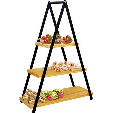 ALZATA PORTA VIVANDE 'ETAGERE' 3 piani (1/5)
