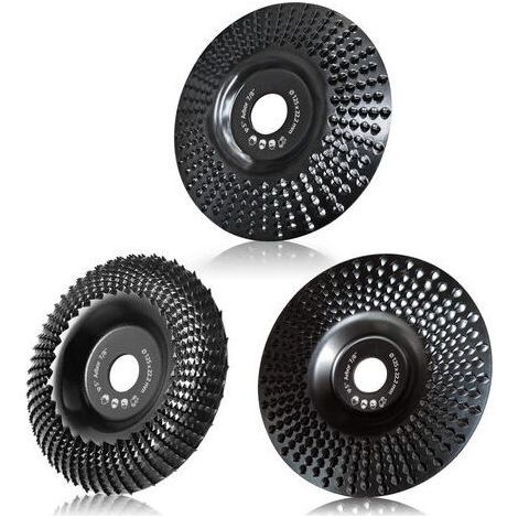 LAN Disque Bois Meuleuse 125mm, 3 Pièces Disques de Meulage pour Façonner, Meuler et couper Roues pour Meuleuse d'angle (1/5)