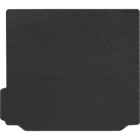 Alfombrilla de maletero de EVA con diseño de panal para BMW X5 E70 SUV (2007-2013) - Negra (1/5)