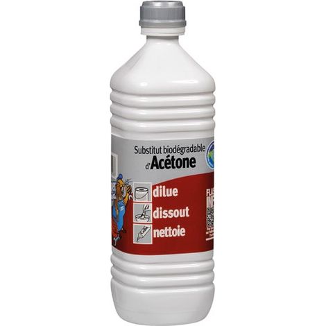 Substitut Acétone 1l écologique, Puissant, Sans Odeur - Super Mieuxa