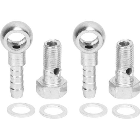 M8 Turbocharger Hollow Bolt Kit, one pair. Other accessories for 4-5 mm pipe, M8X1 Fuel Oil Bolt. (1/4)