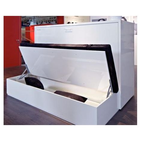 Charnière pour meuble en acier galvanisé – Lot de 2 charnières pour lits pliants – Charge maximale 100kg – Pour dimensions 1000x2000mm
