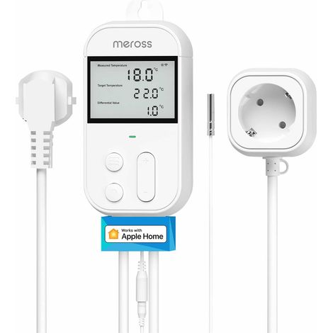 Meross MTS960HK Weißer Präzisionsthermostat (1/5)