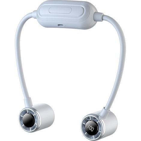 Ventilateur à Clip pour Casquette4-en-1 (Main, Cou, Ceinture, Casquette)USBLéger et Pratique -