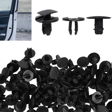 60 clips de fijación para parachoques, OEM 8565.53 1609267280, remaches de plástico para coche, clips de remaches de expansión para Citroën Peugeot Clio Jumpy Berlingo C3 C4 C5 C6 206, 207, 307, 308 (1/5)