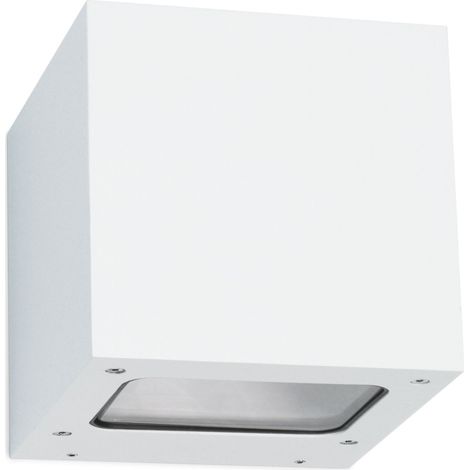 Aplique de pared BRICK doble emisión LED SMD 2x5 W 585 lm 3000 K CRI80 67°,67° Blanco (1/3)