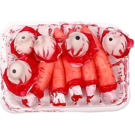 1 Stück künstliche menschliche Organe für Halloween-Dekorationen