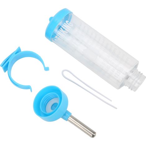 Automatischer, tropffreier Trinkbrunnen für Hamster, 125 ml, blau – Kleintiertränke (1/5)