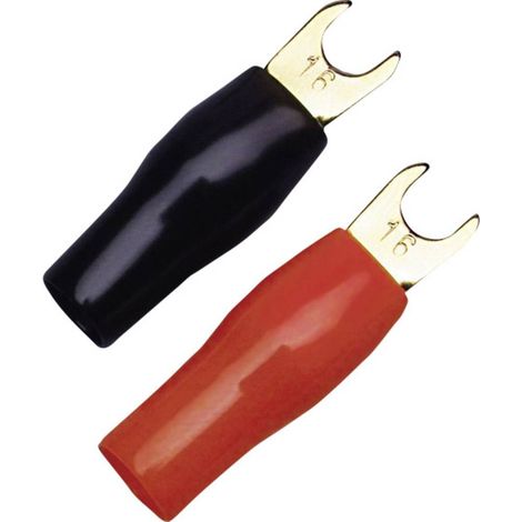 COSSE À FOURCHE 16 MM² PARTIELLEMENT ISOLÉ NOIR, ROUGE 10 PC(S) SONSTIGE (1/2)