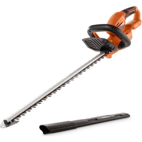 Taille-haies a batterie 20V Dual Power POWDPG7531 - Lame 580 mm, Écartement 18 mm - Livré sans batterie ni chargeur (1/5)