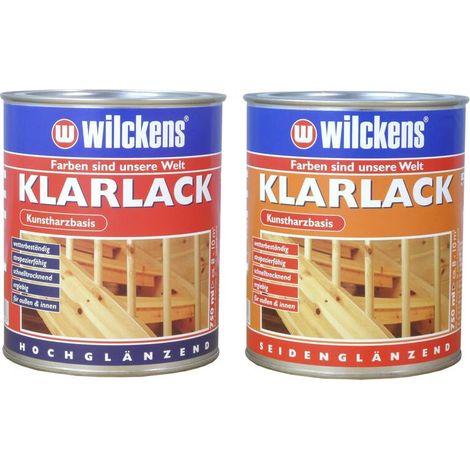 Wilckens Klarlack hochglänzend 0,75l 10000000050