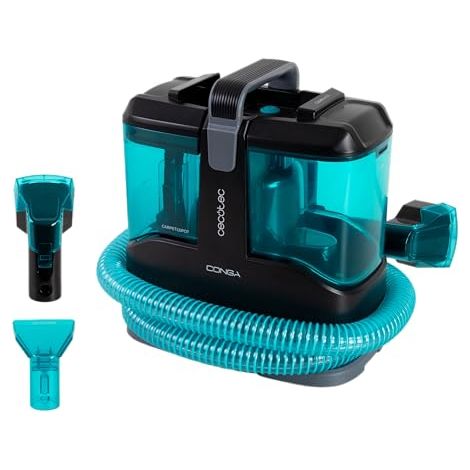 Polsterreiniger Conga 3000 Carpet&Spot Clean Max. 450 W und 13 kPa Saugleistung. Kompaktes Design. 1000-ml-Frischwassertank und 550-ml-Schmutzwassertank. Sprühfunktion.