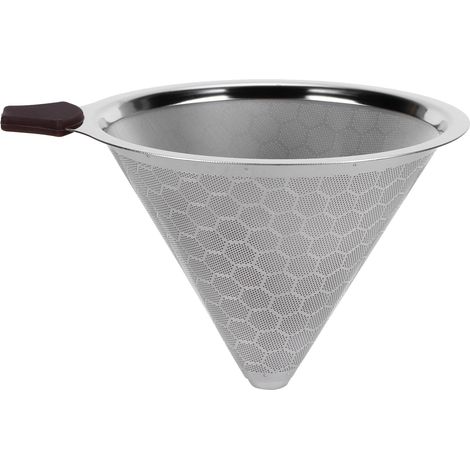 Hochtemperaturbeständige Glasfilter-Kaffeemaschine mit Edelstahlfilter (600 ml) (1/5)
